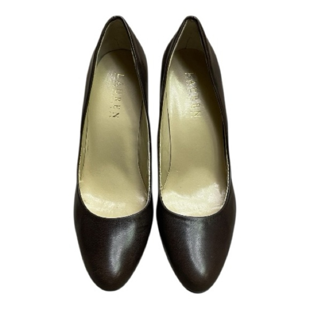 Lauren Ralph Lauren Zamora Leather Pump - Picture 4 of 11
